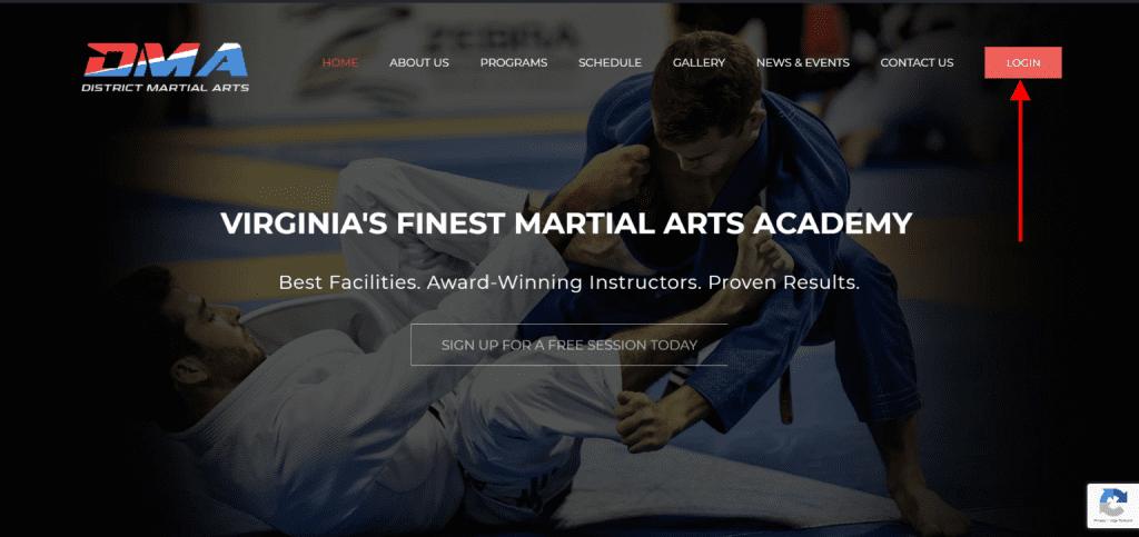 District Martial Arts Instruction Page