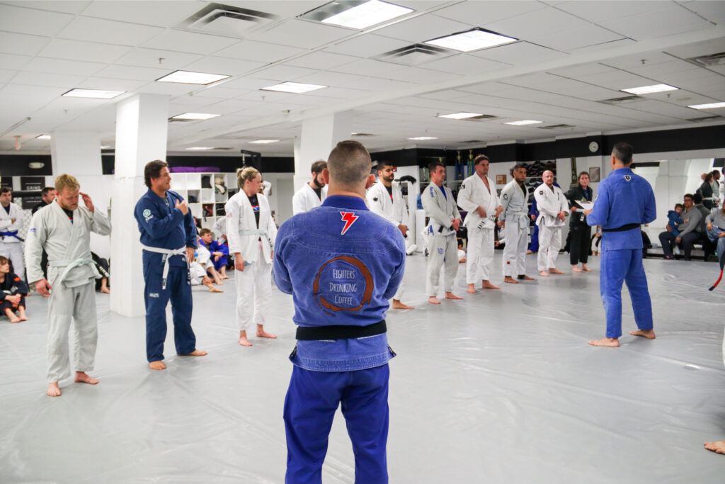 BJJ gi training